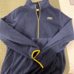 LL Bean Half Zip Jacket